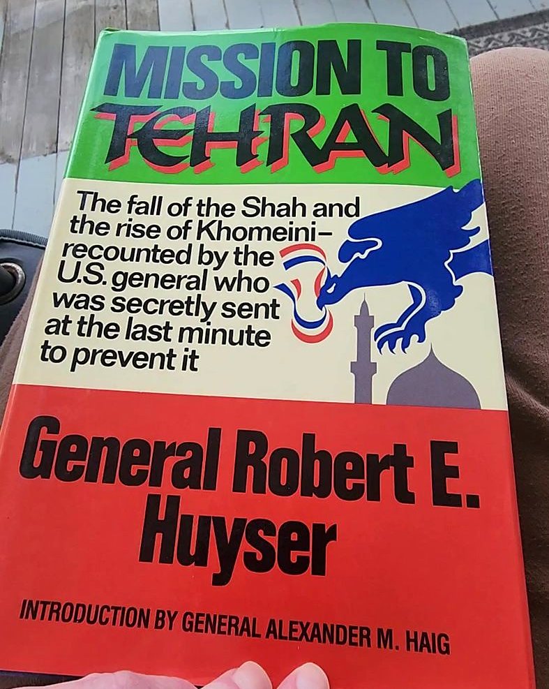 Cover of Mission to Tehran by General Robert E. Huyser